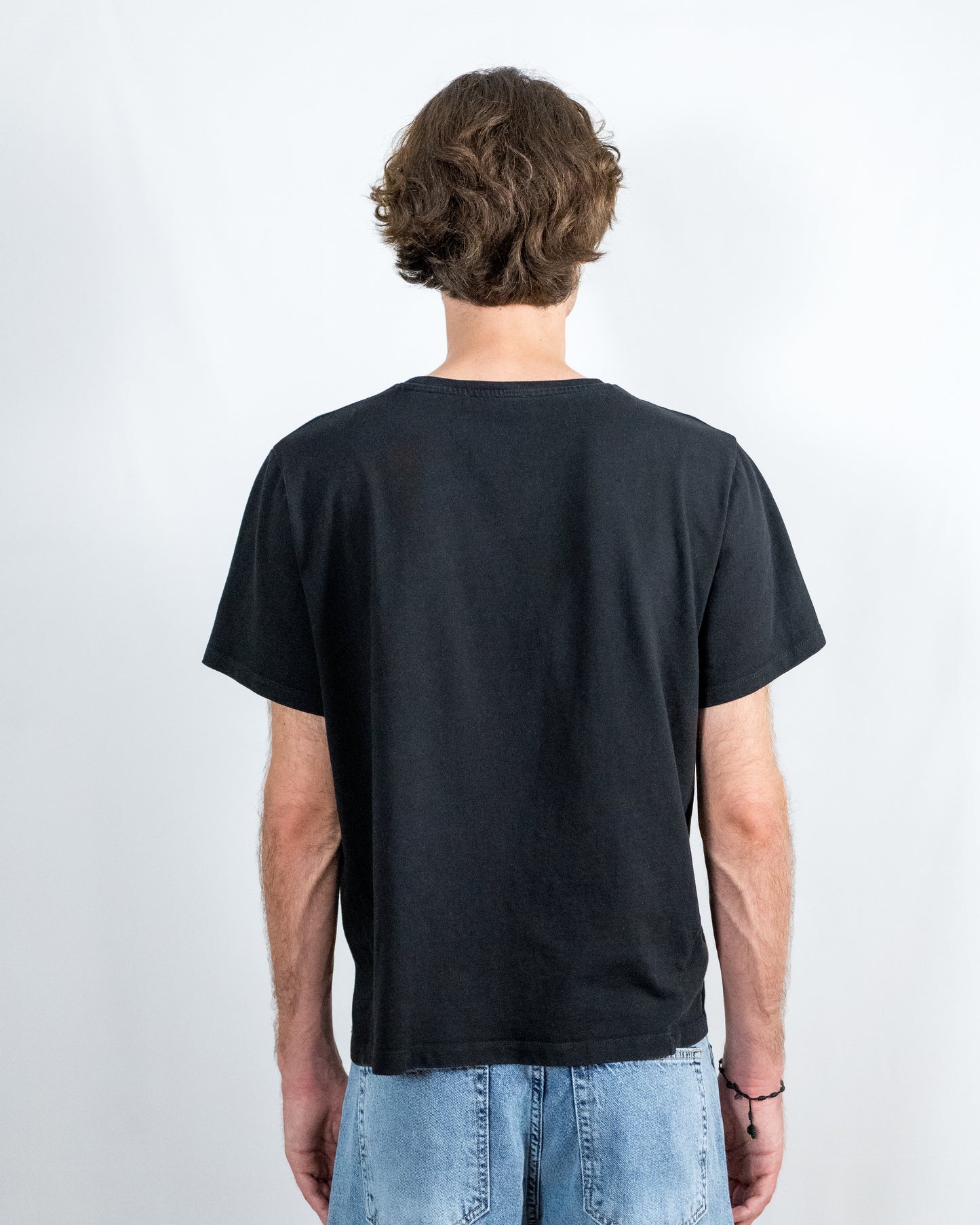 Cropped Cotton Tee